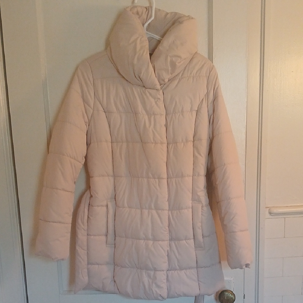 Mossimo Supply Co. Women's Cream Puffer Coat - Picture 7 of 10